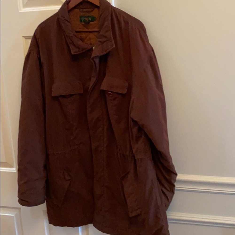 J Crew men’s microfiber Jacket